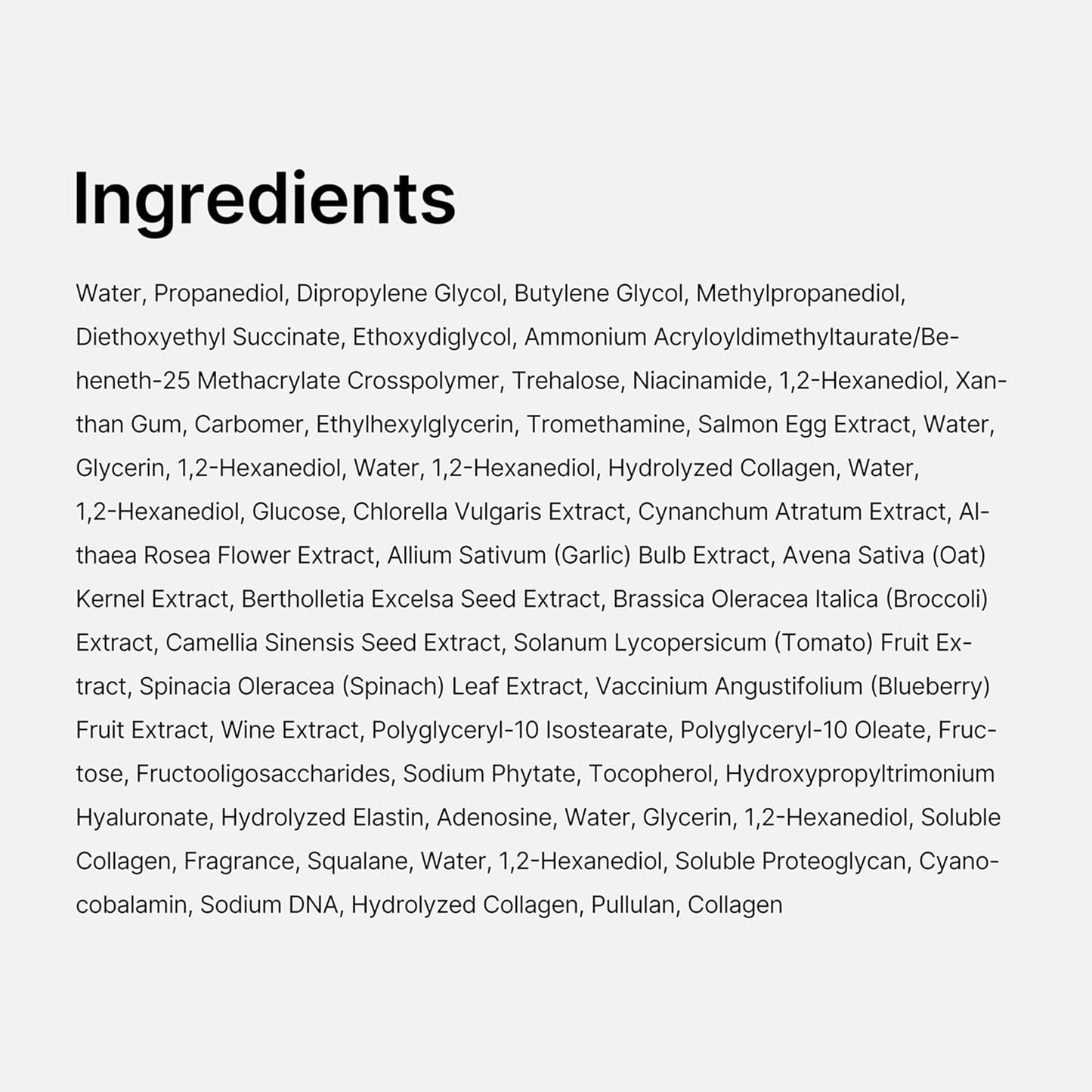 Jelly Cream with Collagen, Niacinamide | Freeze-Dried Hydrolyzed Collagen for Skin Barrier Hydration & 24H Glow | Plumper, Firmer Looking Skin | 3.71 Fl.Oz