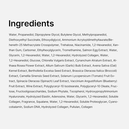 Jelly Cream with Collagen, Niacinamide | Freeze-Dried Hydrolyzed Collagen for Skin Barrier Hydration & 24H Glow | Plumper, Firmer Looking Skin | 3.71 Fl.Oz